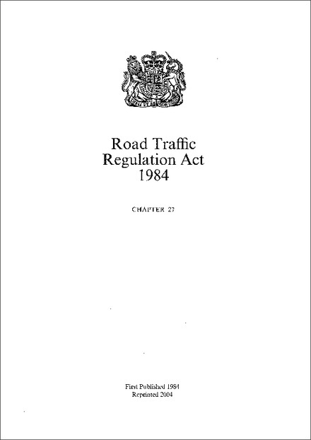 Road Traffic Regulation Act 1984