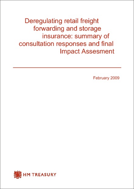 Impact Assessment to The Financial Services and Markets Act 2000 (Exemption) (Amendment) (No. 2) Order 2009
