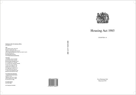 housing act 1985 assignment of tenancy