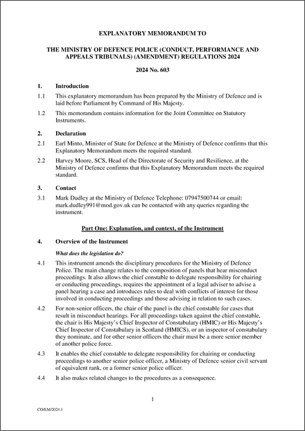UK Explanatory Memorandum 2